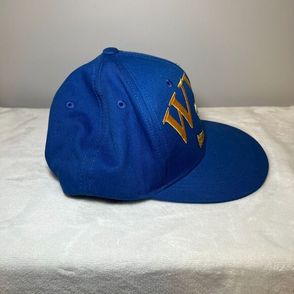West Virginia Mountaineers Top of the World Snapback Hat Y2K Vintage - Picture 2 of 6